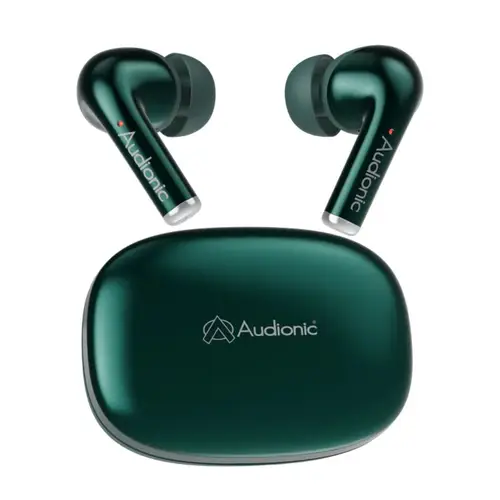 Audionic Trance Airbud 820 With ANC Emerald Green color earbuds specs and price