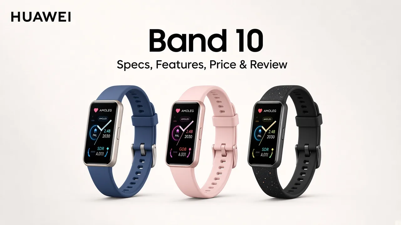 Huawei Band 10 specs features price and review banner