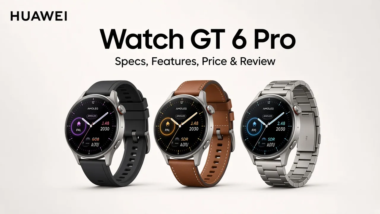 Huawei Watch GT 6 Pro specs features price and review banner
