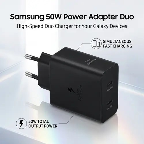 Samsung 50W Power Adapter Duo product gallery image 1