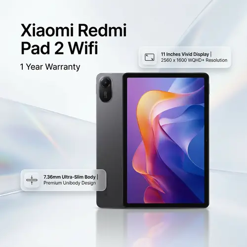 Xiaomi Redmi Pad 2 Wifi 1 Year Warranty